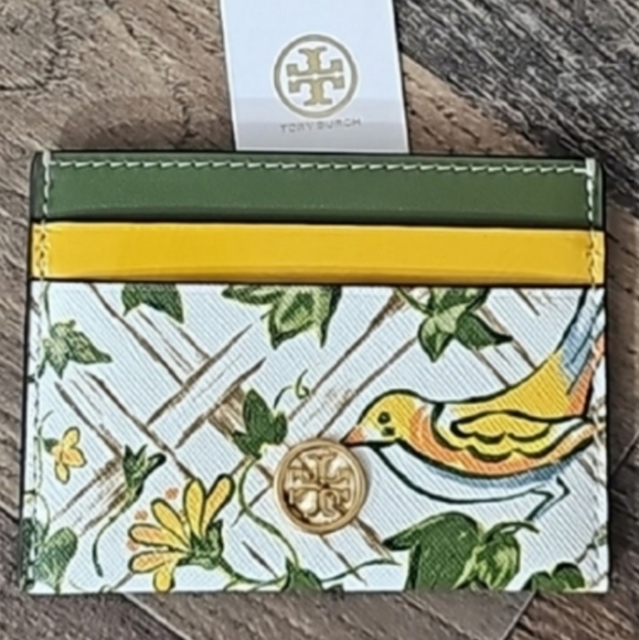 Tory Burch Leather Card Wallet BNWT - Picture 6 of 6